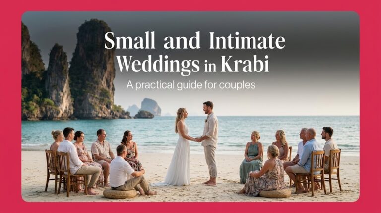 Small and Intimate Weddings in Krabi