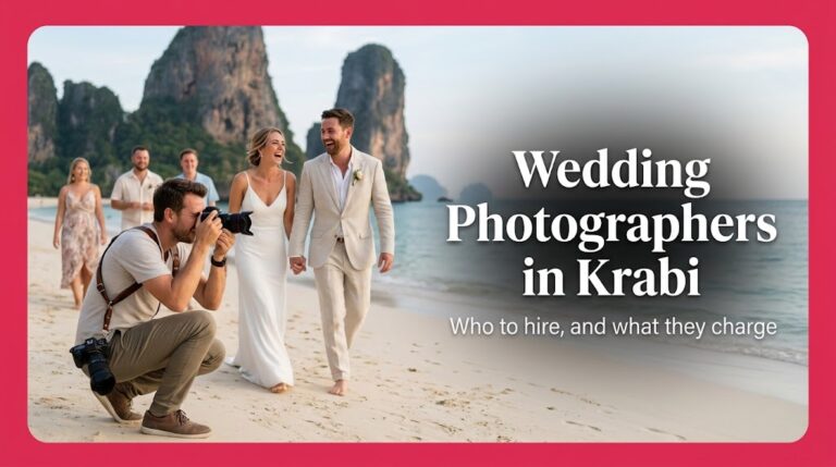 Wedding Photographers in Krabi: Styles and Rates