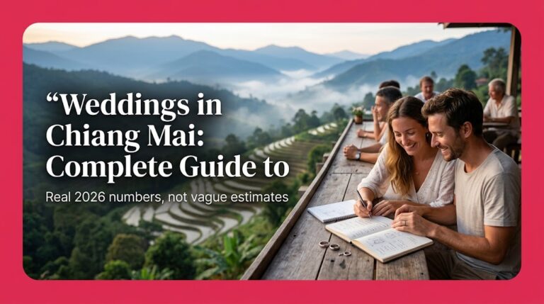 Weddings in Chiang Mai: Complete Guide to Venues, Costs and Season