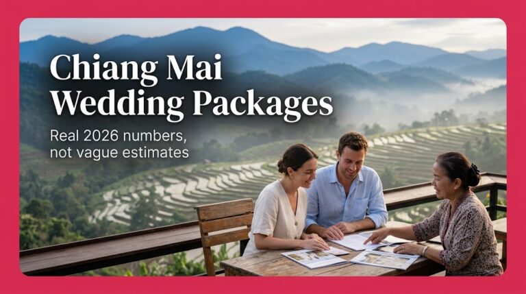 Chiang Mai Wedding Packages: Prices and What Each Tier Includes