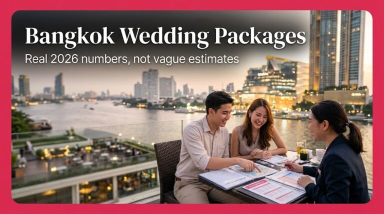 Bangkok Wedding Packages: Prices and What Each Tier Includes