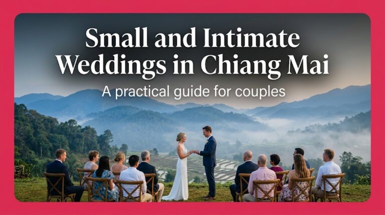 Small and Intimate Weddings in Chiang Mai