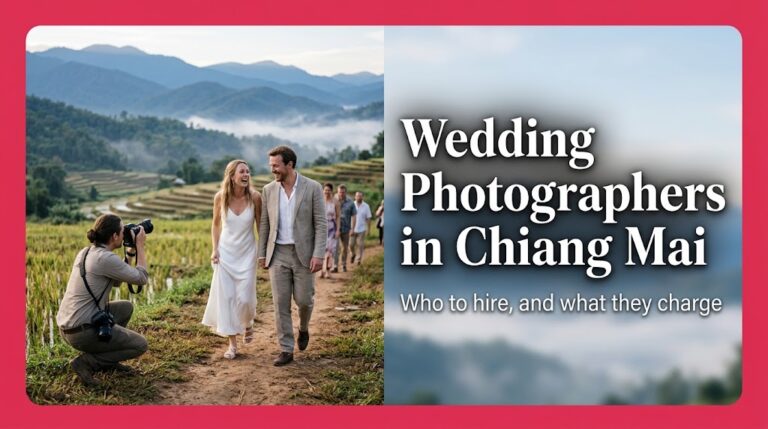 Wedding Photographers in Chiang Mai: Styles and Rates