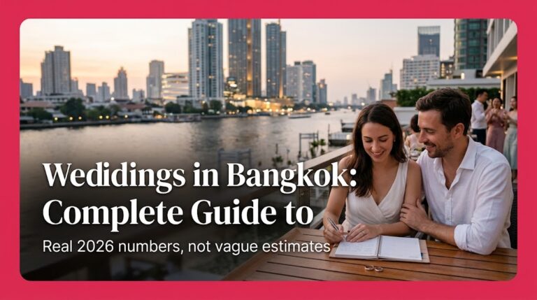 Weddings in Bangkok: Complete Guide to Venues, Costs and Season